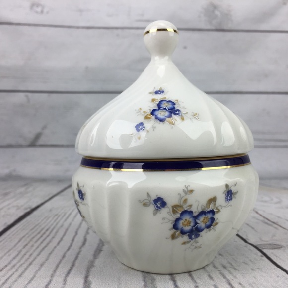 Perugina Aurora Jar Trinket Box Porcelain Florence - Picture 4 of 9